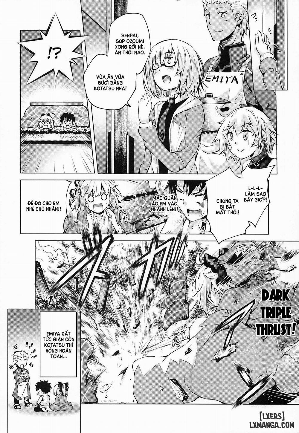 Okita-san to Kotatsu Ecchi Oneshot trang 18