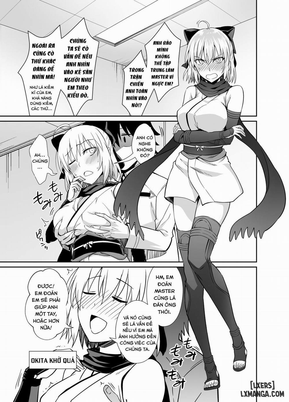 Okita-san to Sex Oneshot trang 4