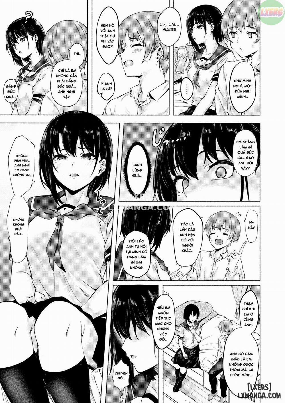 Okki na Saori-chan wa Bukiyou ni Eroi Oneshot trang 6