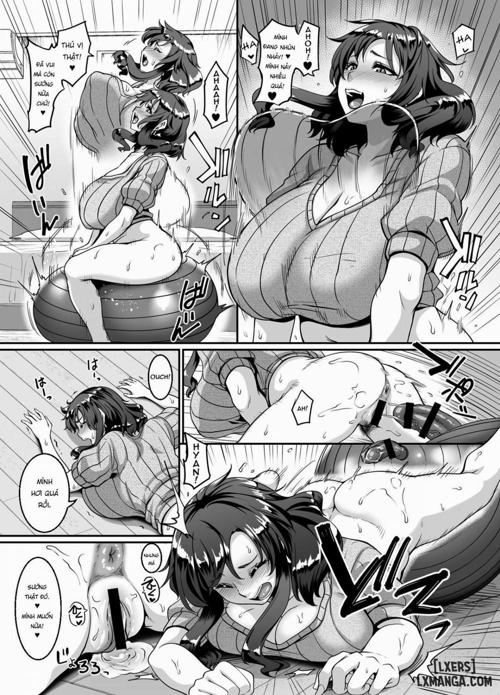 Oku-sama wa Dildo Ball ni Goshuushin Oneshot trang 12