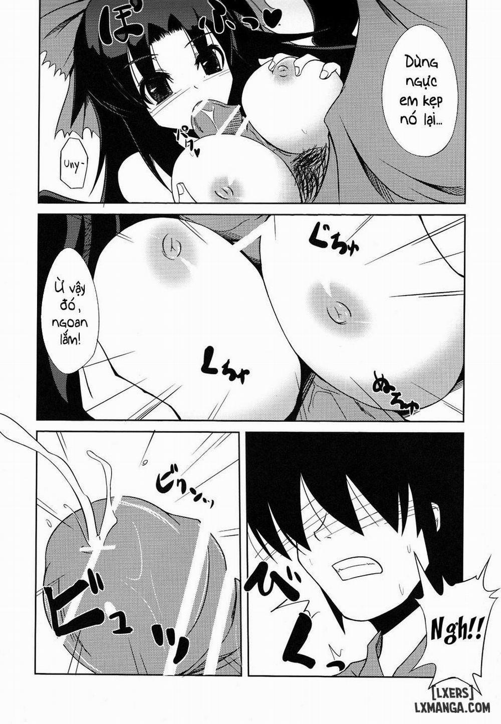 Okuu-chan no Oppai wo Funifuni Hon Oneshot trang 12