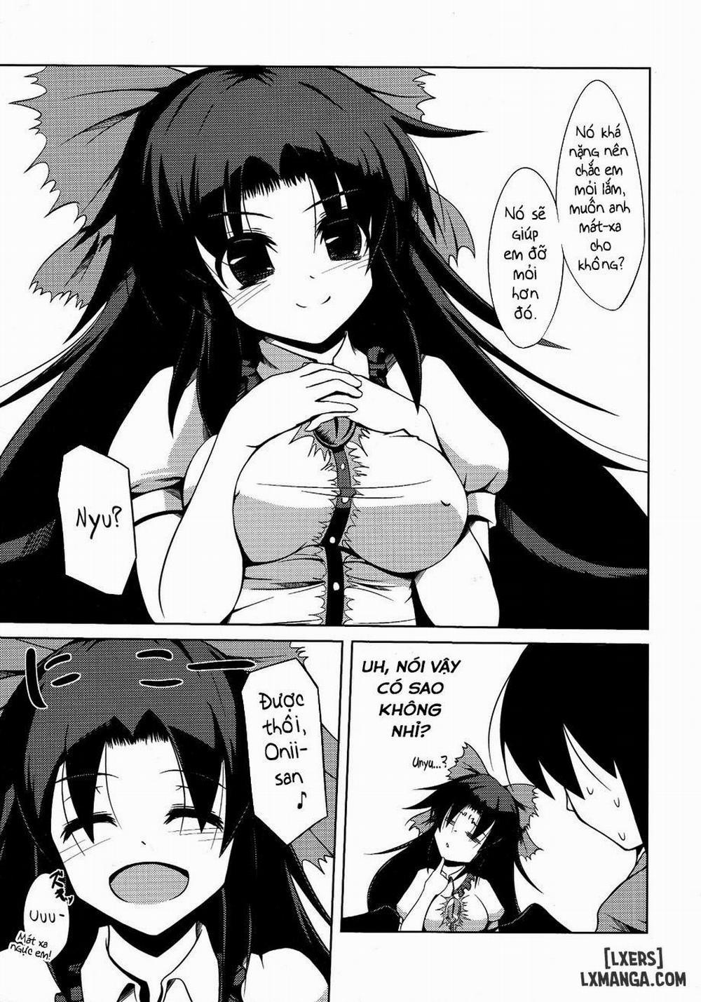Okuu-chan no Oppai wo Funifuni Hon Oneshot trang 3