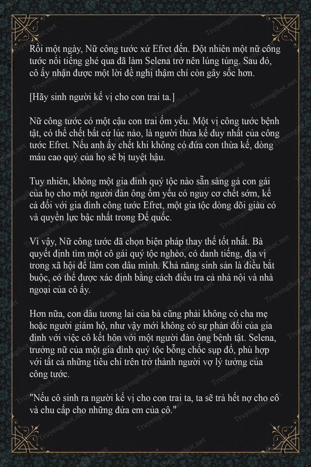 Ốm Đau Ư? Cô Vợ Hợp Đồng Của Công Tước. 4 trang 4