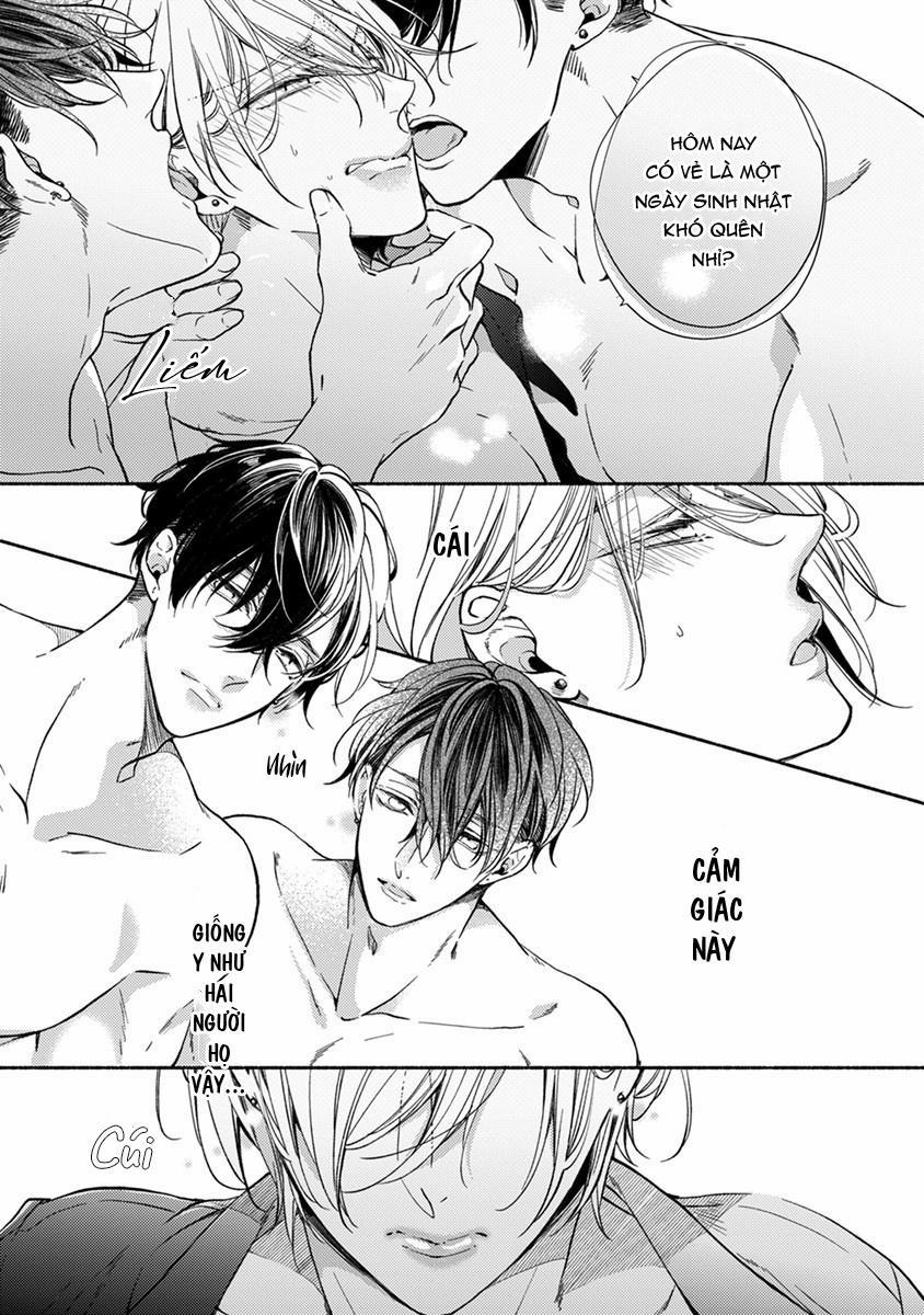 Omega Giả Vờ KIên Cường Đó Là Bạn Tình Của Tôi 4.5 Ngoại truyện trang 4