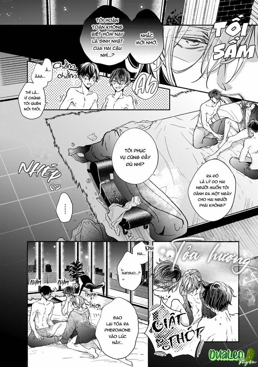 Omega Giả Vờ KIên Cường Đó Là Bạn Tình Của Tôi 4.5 Ngoại truyện trang 5