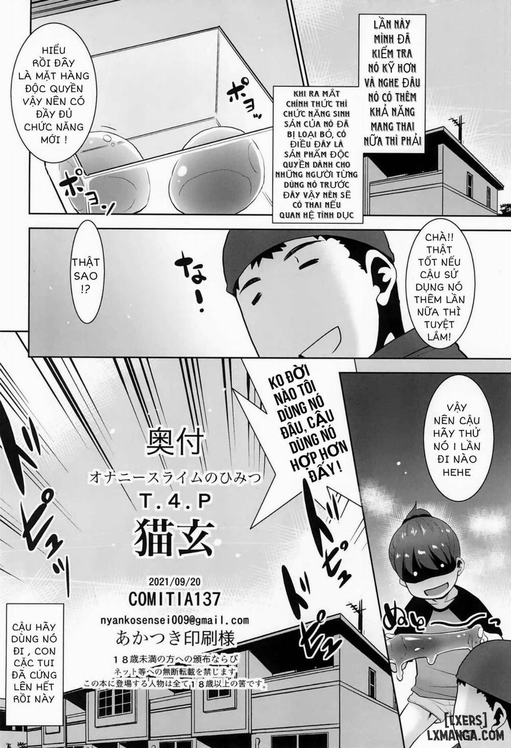 Onani Slime no Himitsu OneShot trang 22