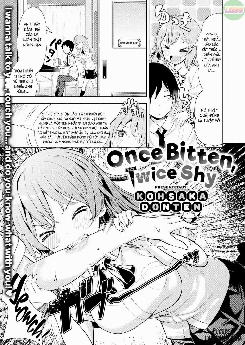 Once Bitten, Twice Shy Oneshot trang 0