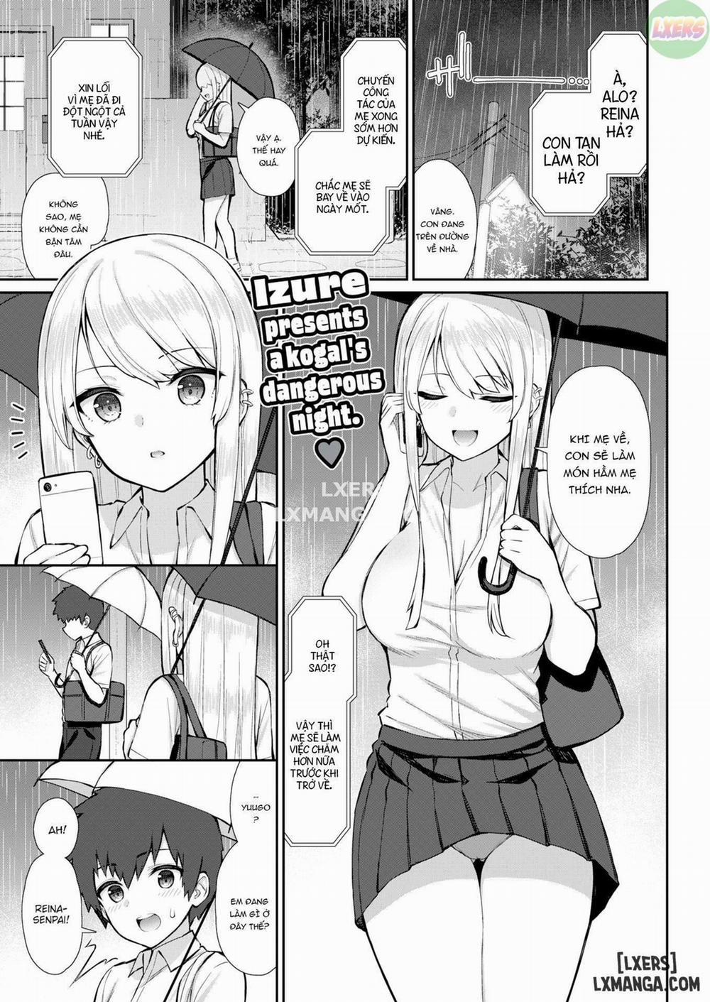 One Night With Kogal Schoolgirl Reina-senpai Oneshot trang 0