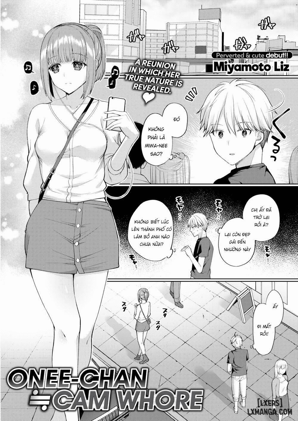 Onee-chan ≒ Cam Whore Oneshot trang 0