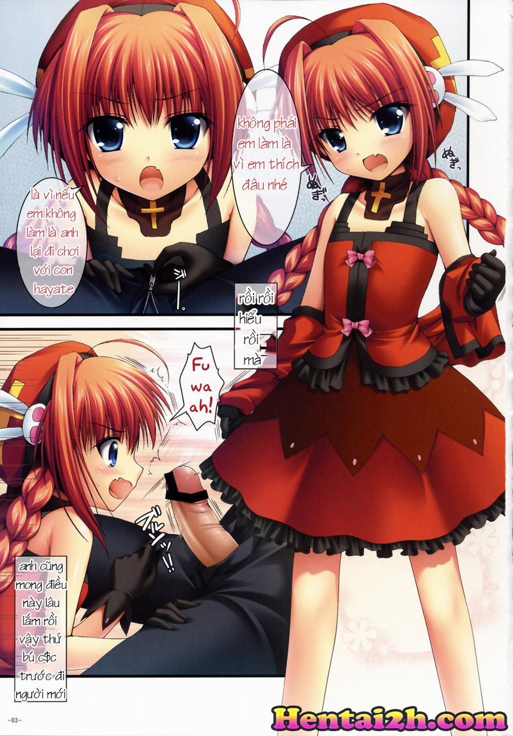 Onegai Shimasu. Vita-San (Mahou Shoujo Lyrical Nanoha) Oneshot [Full Color] trang 1