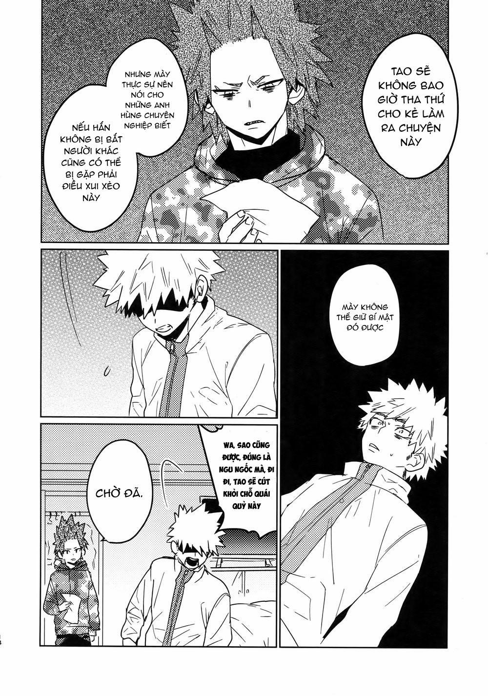 Oneshot Hỏny Nhà Rô Lai 6 bakugo trang 12