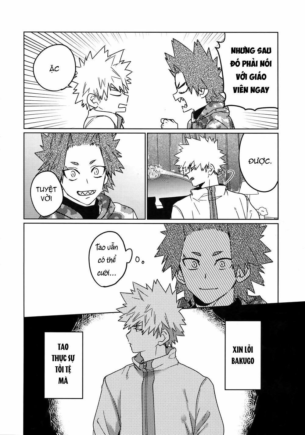 Oneshot Hỏny Nhà Rô Lai 6 bakugo trang 14