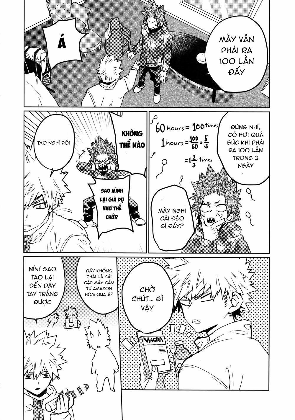 Oneshot Hỏny Nhà Rô Lai 6 bakugo trang 18