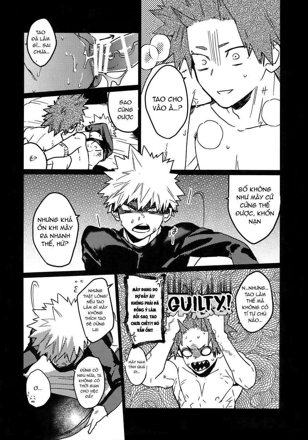 Oneshot Hỏny Nhà Rô Lai 6 bakugo trang 40