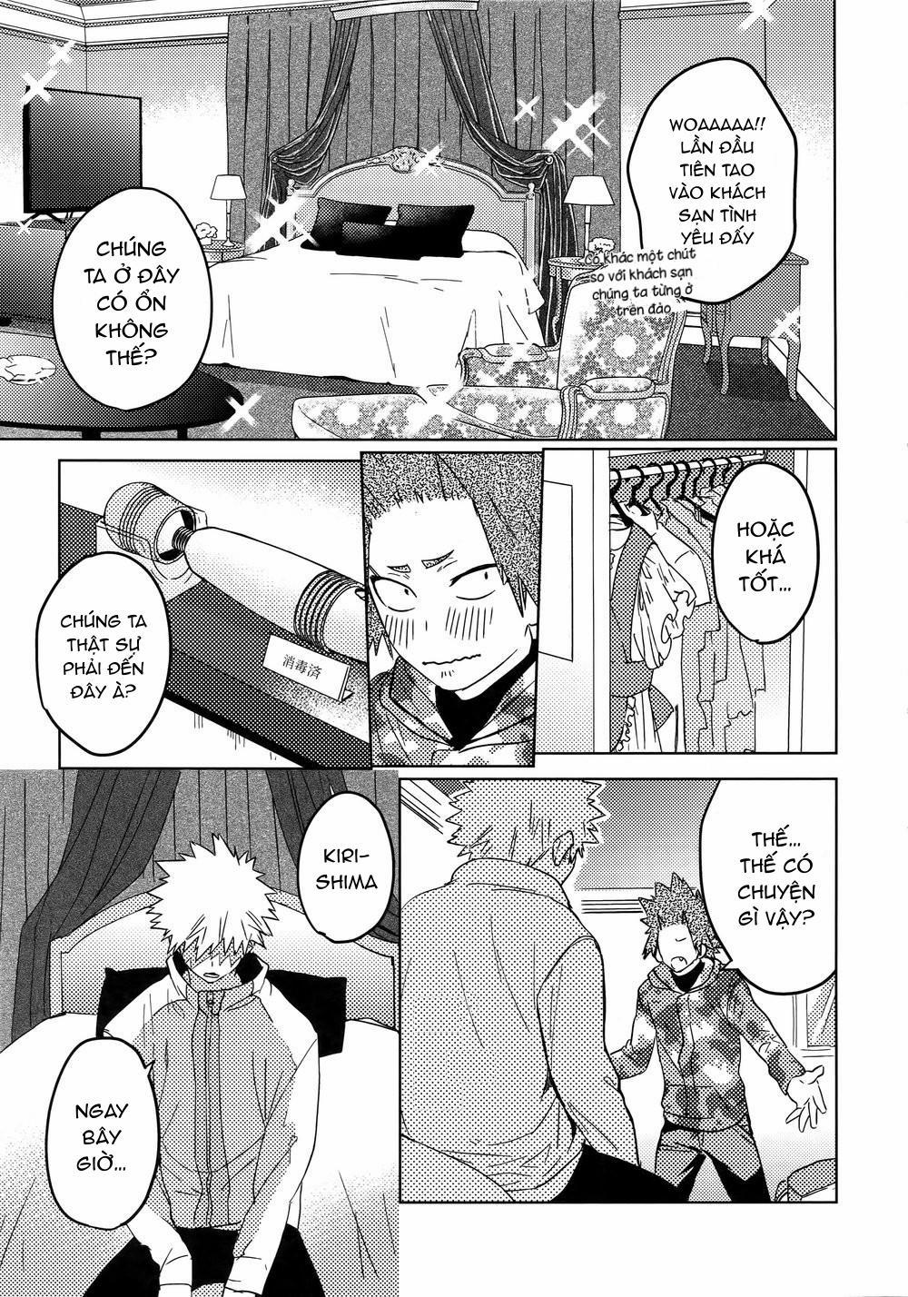 Oneshot Hỏny Nhà Rô Lai 6 bakugo trang 5