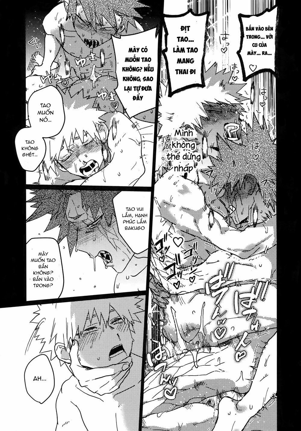 Oneshot Hỏny Nhà Rô Lai 6 bakugo trang 52