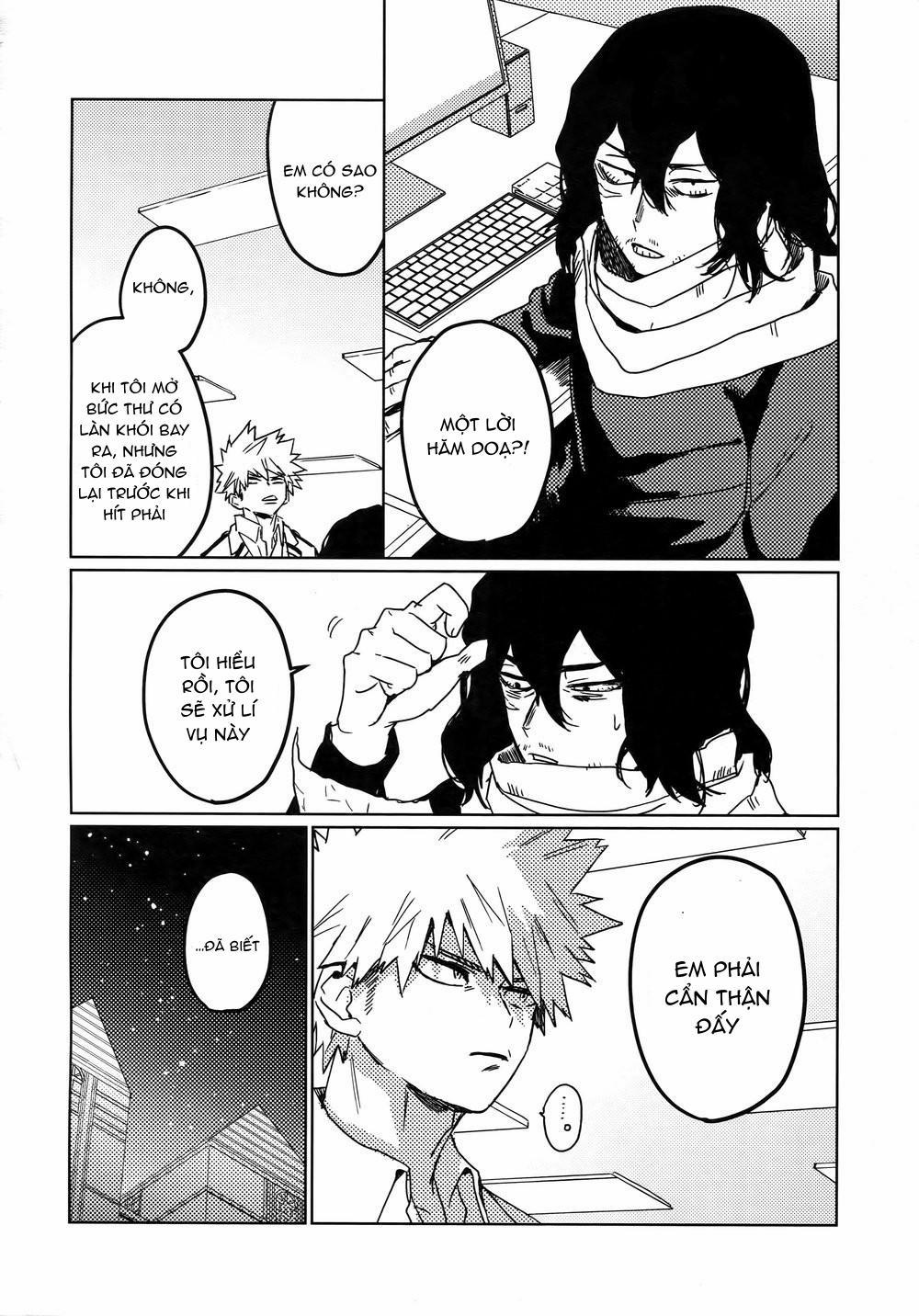 Oneshot Hỏny Nhà Rô Lai 6 bakugo trang 55