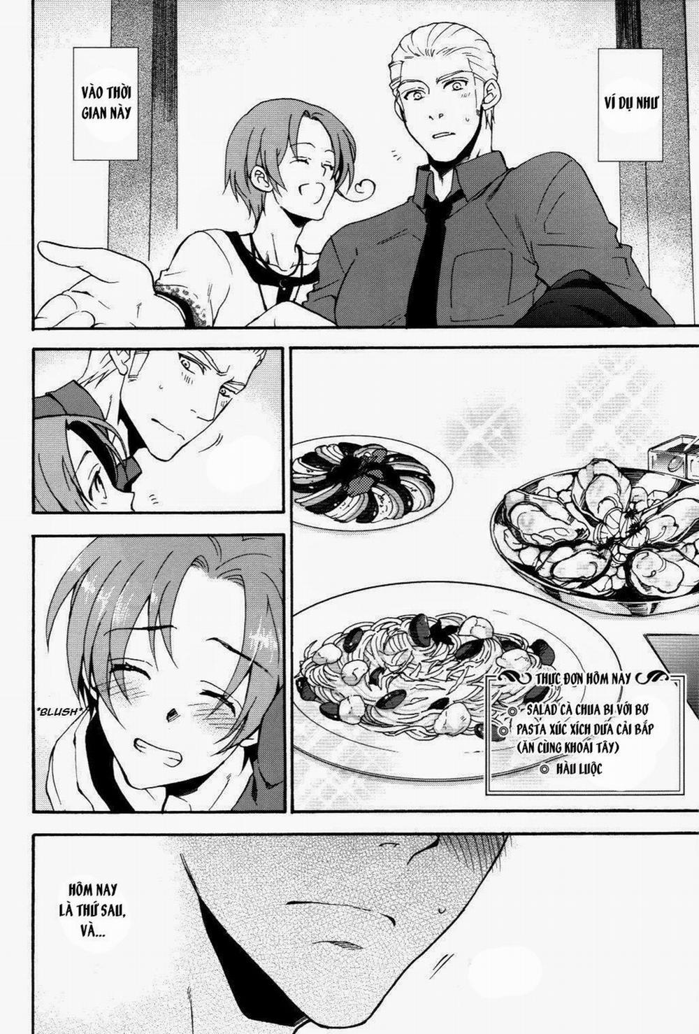 Oneshot lãng mạn 1 Germany 0 Italy trang 6