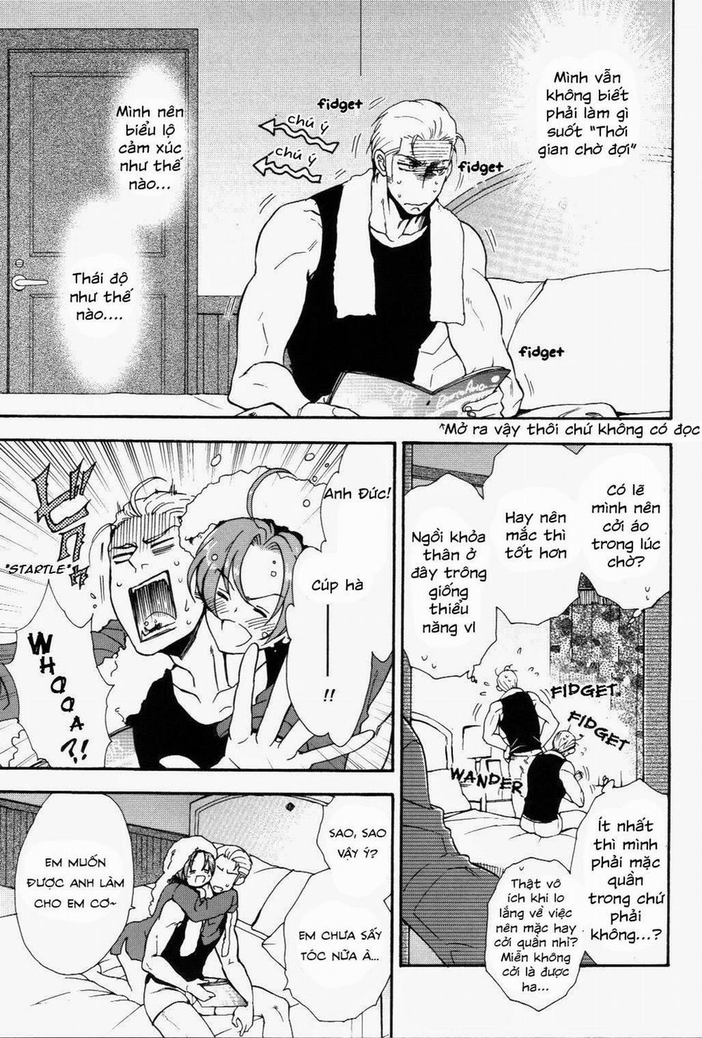 Oneshot lãng mạn 1 Germany 0 Italy trang 9