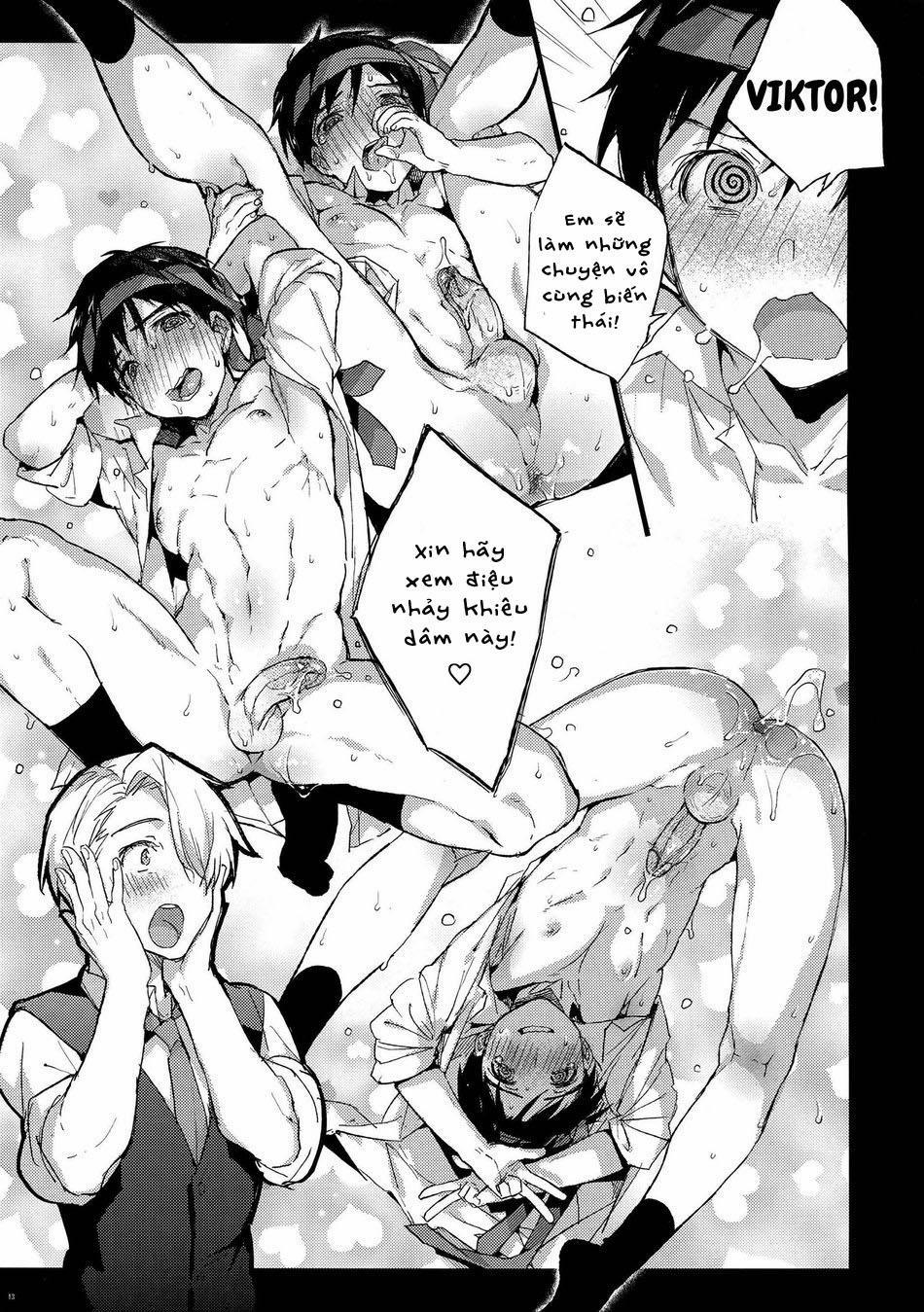 Oneshot lãng mạn 3 Viktor 0 Yuuri trang 12