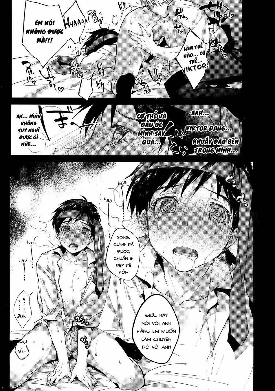 Oneshot lãng mạn 3 Viktor 0 Yuuri trang 8