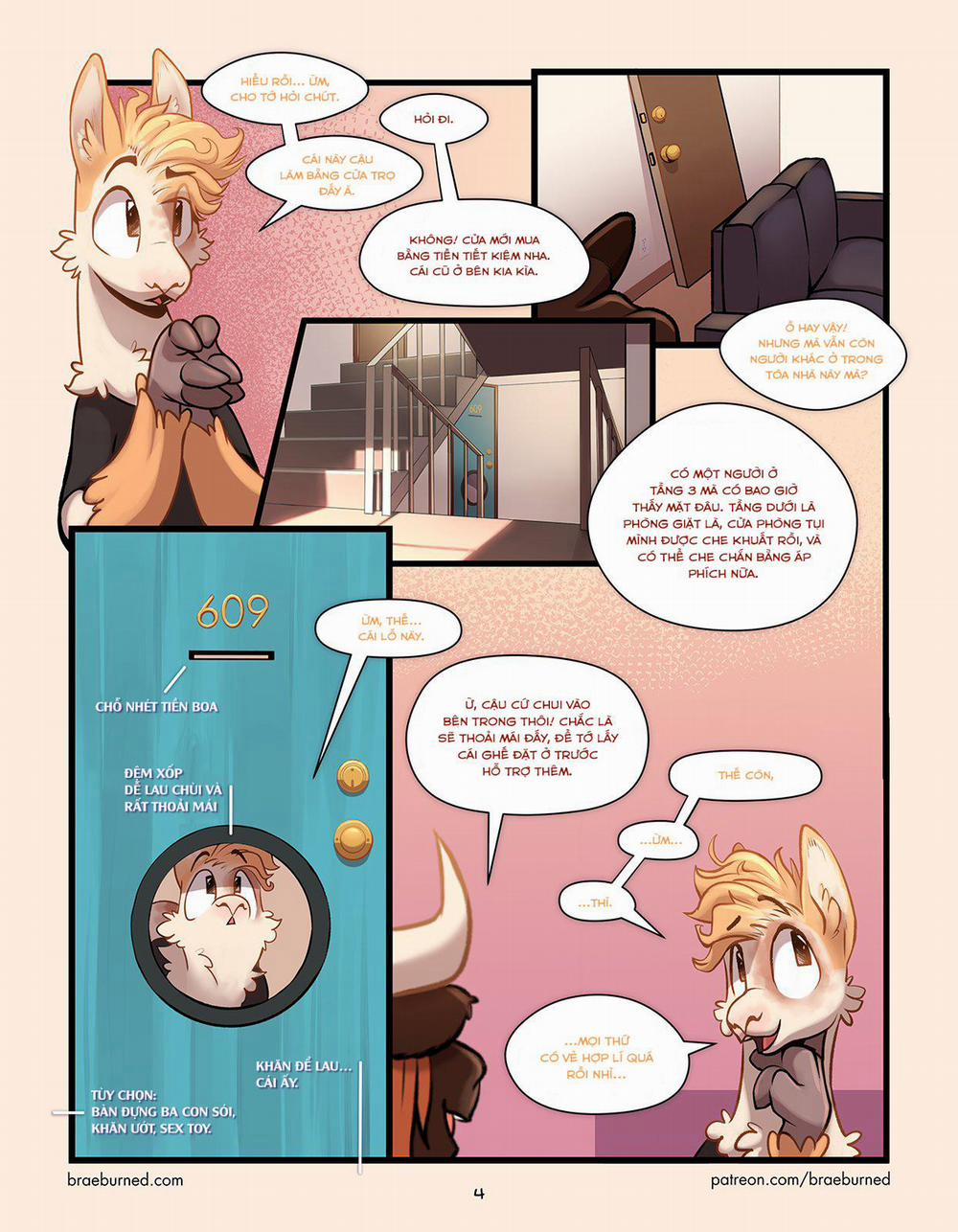 Oneshot Nhân Thú Mặn Mòi 12 trang 4