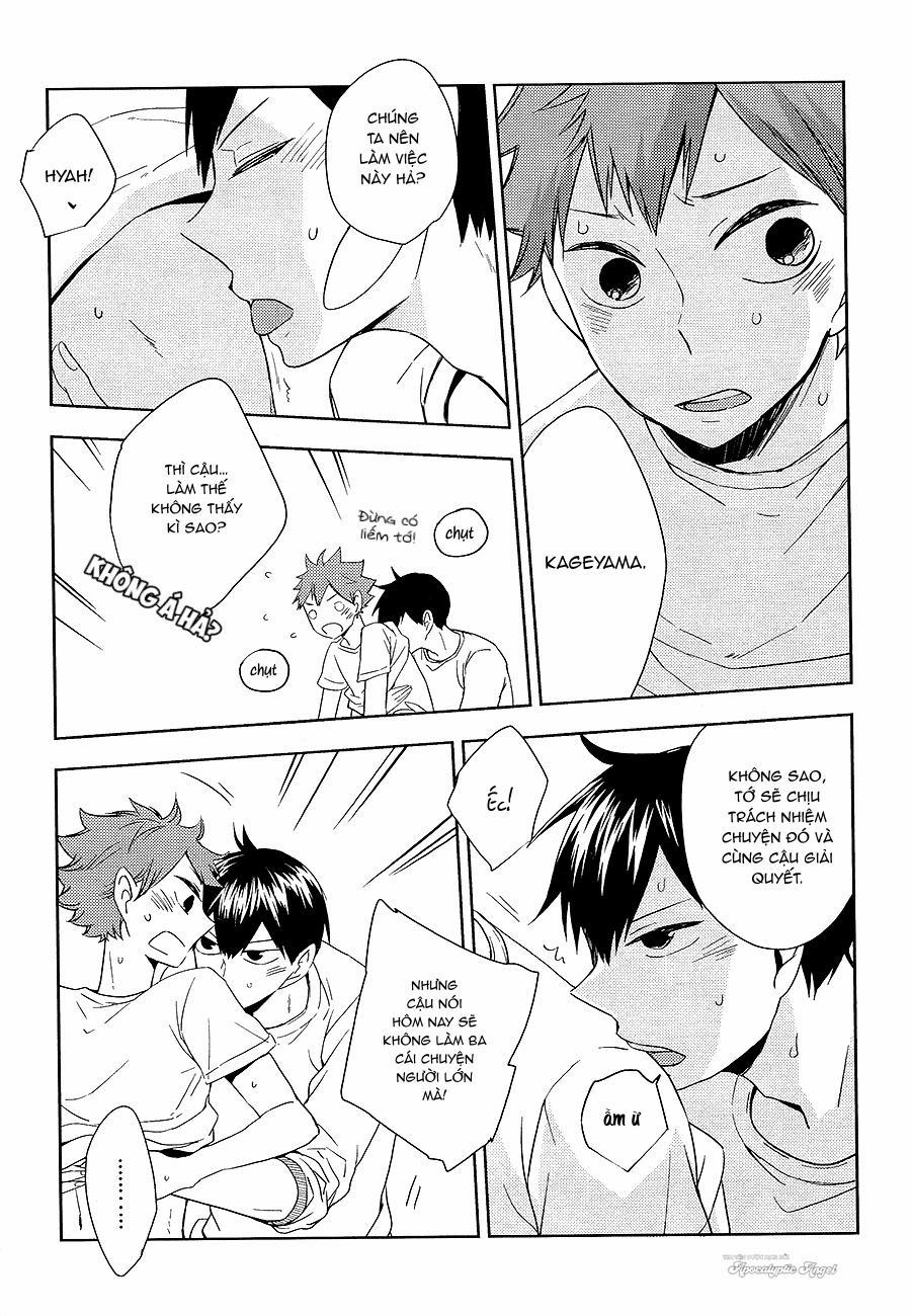 Oneshot Và Dou Theo Đề Cử 3 KageyamaxHinata trang 5