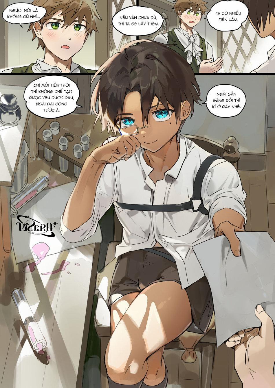 Oneshot Vicera Comics House 44 Tình Dược trang 1