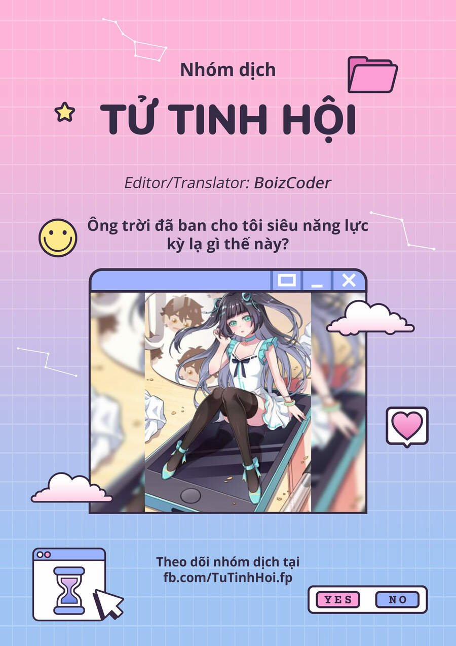 Ông Trời Đã Ban Cho Tôi Siêu Năng Lực Kỳ Lạ Gì Thế Này? 3 trang 0