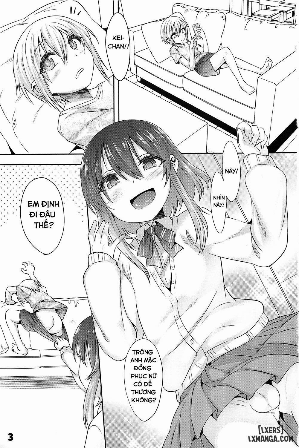 Onii-cha ga Ecchi de Komacchaccha Oneshot trang 1