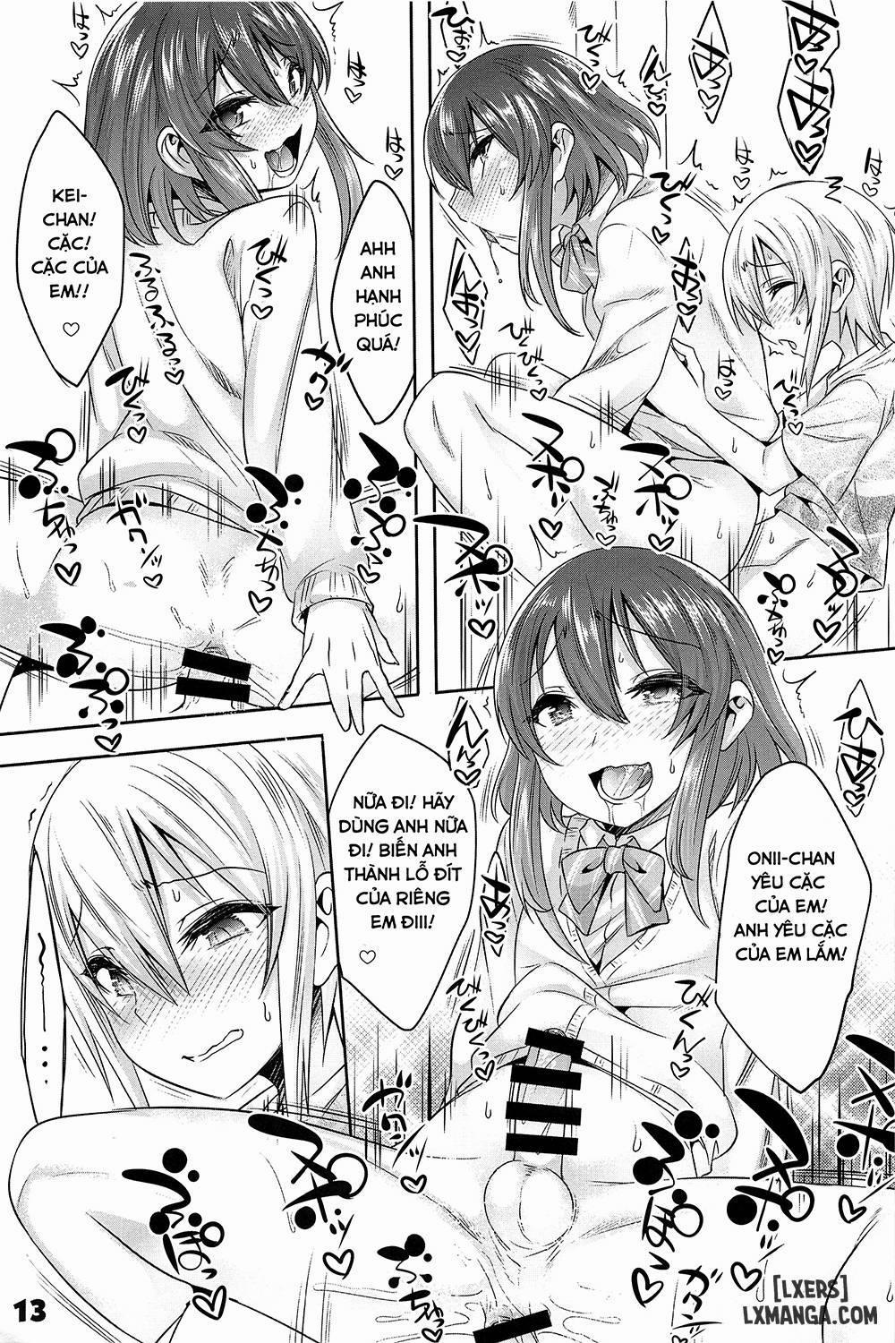 Onii-cha ga Ecchi de Komacchaccha Oneshot trang 11