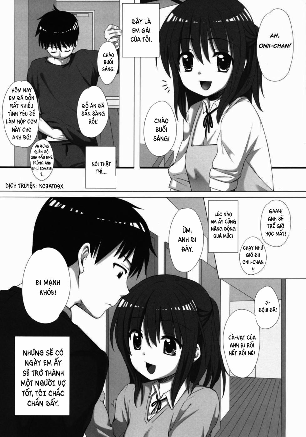 Onii-chan, Kozukuri Shiyou? Oneshot trang 2