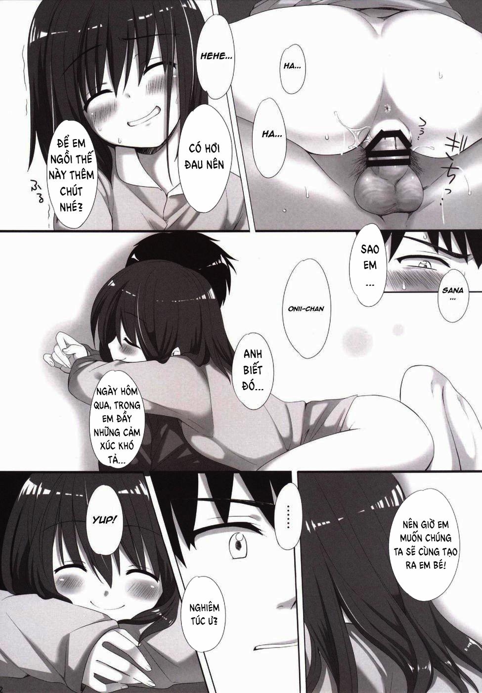 Onii-chan, Kozukuri Shiyou? Oneshot trang 9
