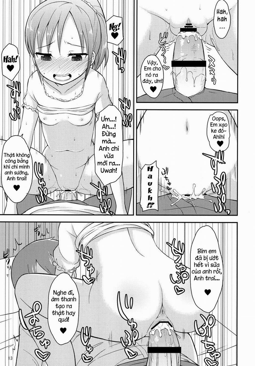 Onii-chan wa Kyou kara Onanie Kinshi Oneshot trang 11
