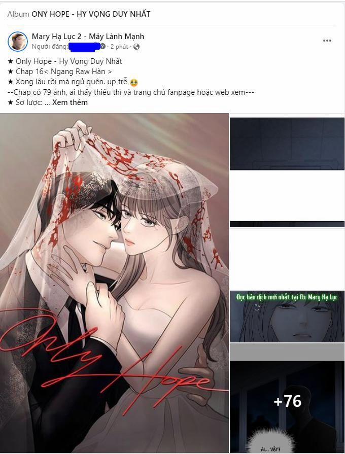 Only Hope - Hy Vọng Duy Nhất 16.1 trang 1