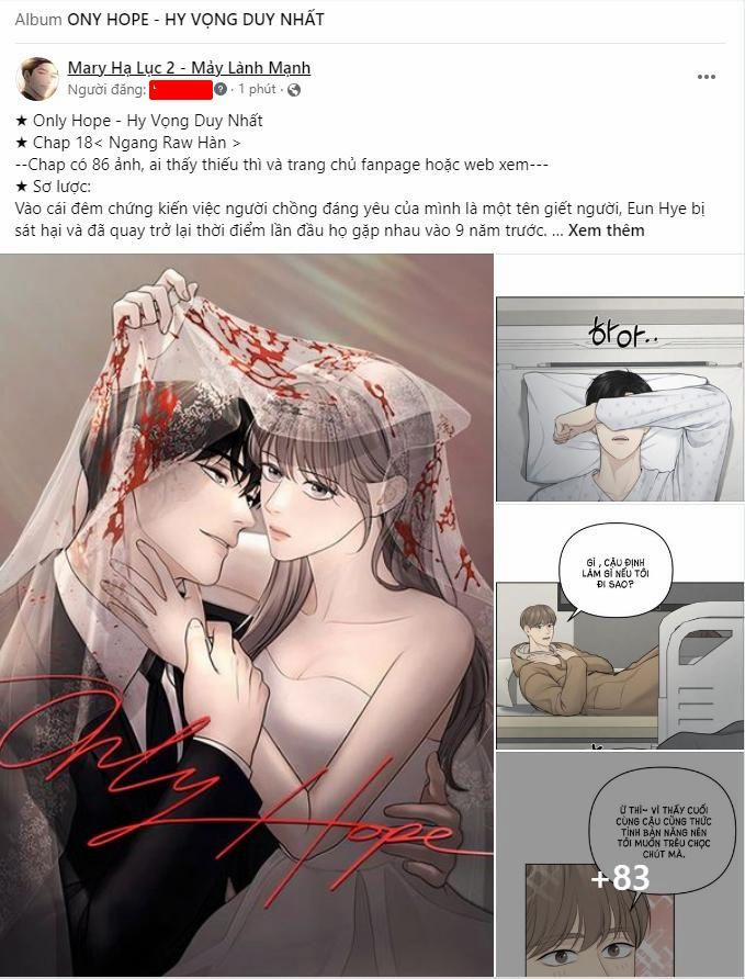 Only Hope - Hy Vọng Duy Nhất 18.2 trang 0