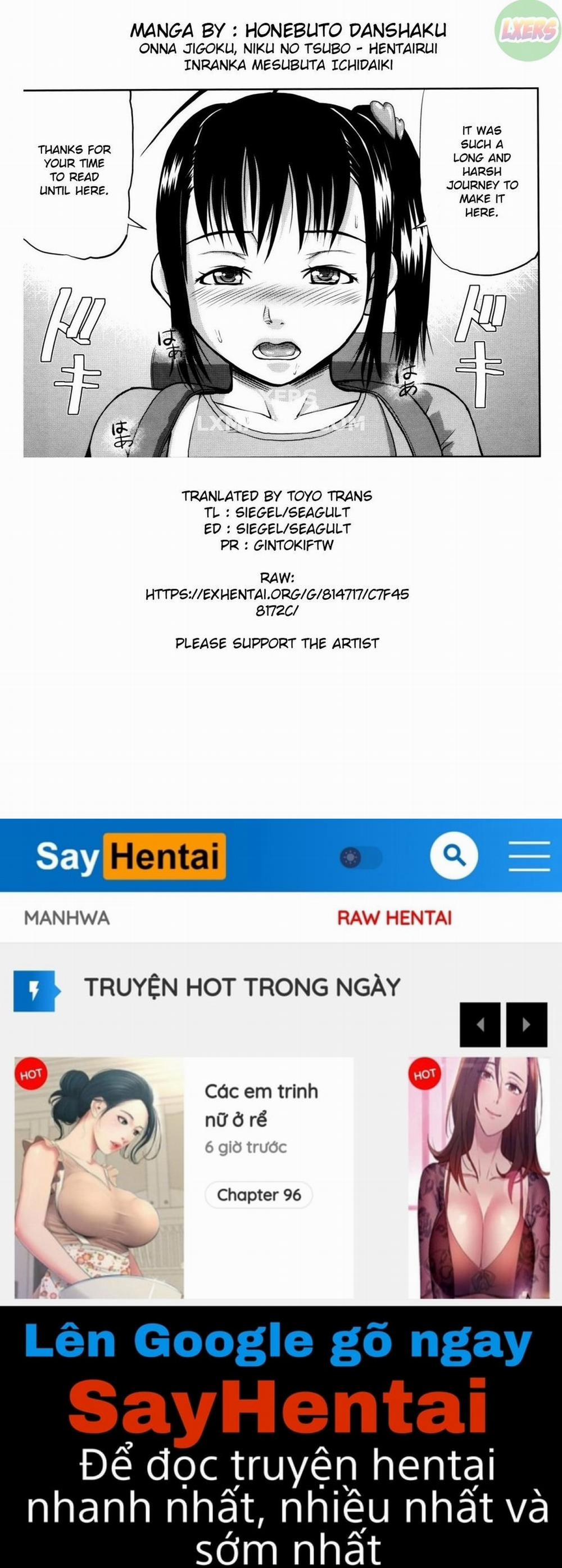 Onna Jigoku, Niku no Tsubo - Hentairui Inranka Mesubuta Ichidaiki 9 END trang 10