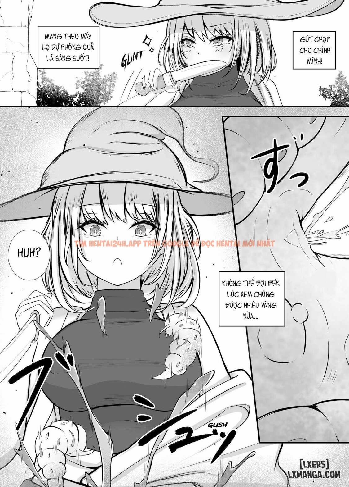 Onna Mahoutsukai-San Mushikan Hanashi OneShot trang 4