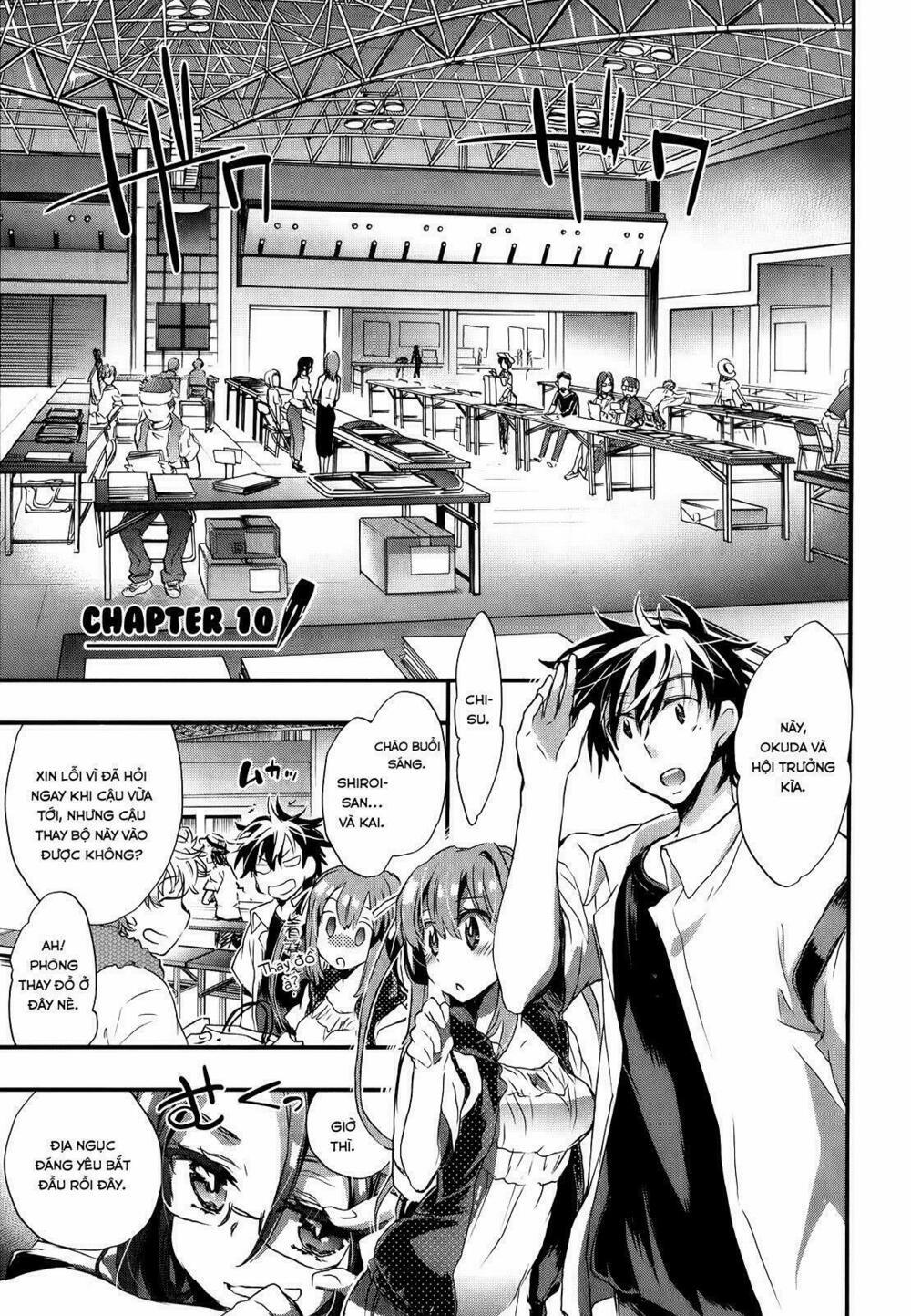 Onna No Ko Ga H-Na Manga Egaicha Dame Desuka 10 trang 1