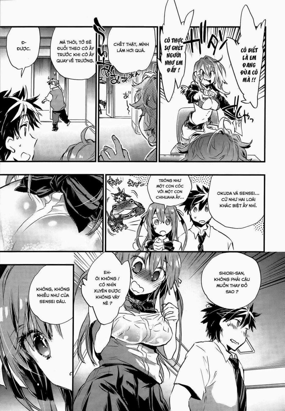 Onna No Ko Ga H-Na Manga Egaicha Dame Desuka 12 trang 19