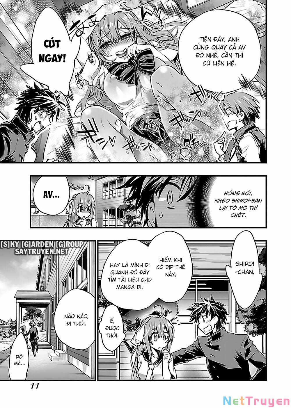 Onna No Ko Ga H-Na Manga Egaicha Dame Desuka 13 trang 12