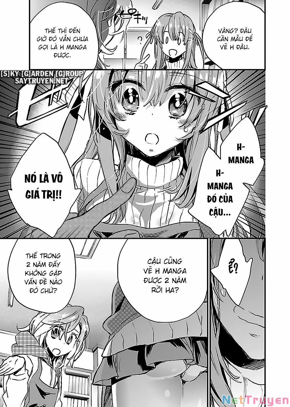 Onna No Ko Ga H-Na Manga Egaicha Dame Desuka 18 trang 22