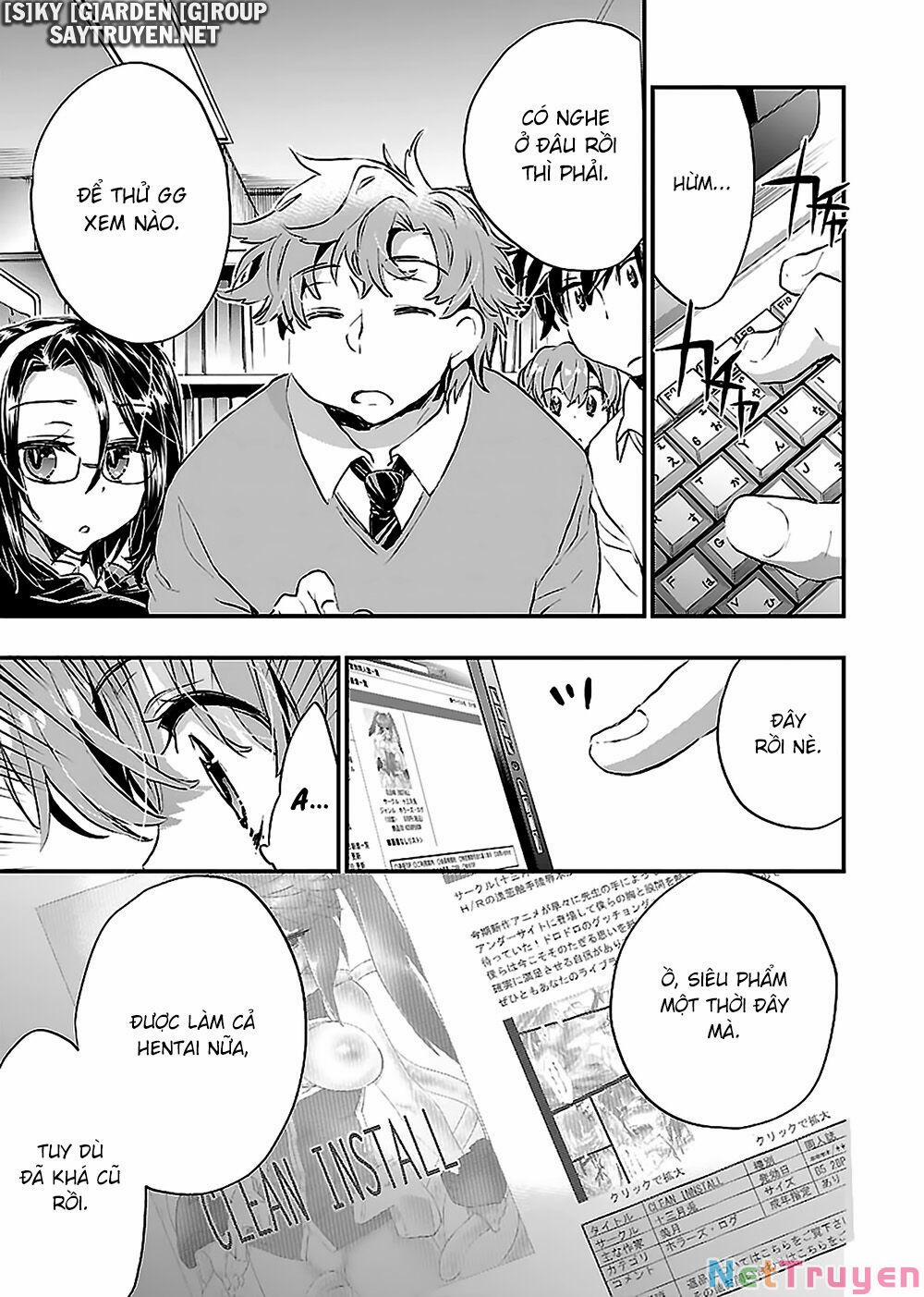 Onna No Ko Ga H-Na Manga Egaicha Dame Desuka 19 trang 6