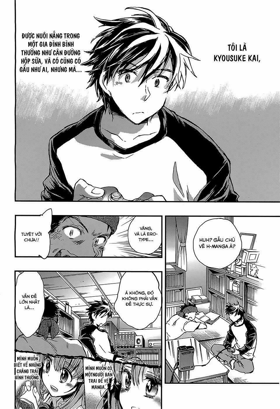 Onna No Ko Ga H-Na Manga Egaicha Dame Desuka 3 trang 2