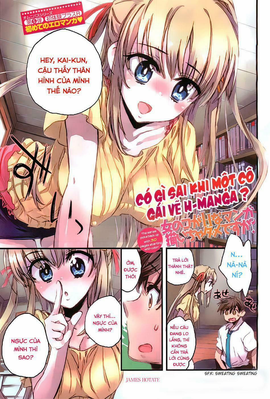 Onna No Ko Ga H-Na Manga Egaicha Dame Desuka 4 trang 2