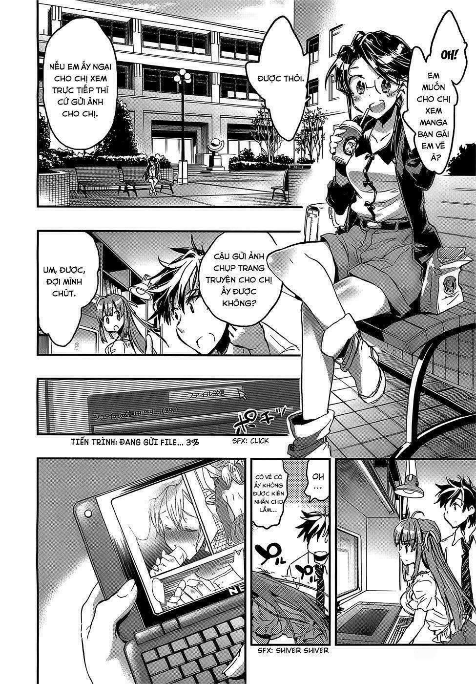 Onna No Ko Ga H-Na Manga Egaicha Dame Desuka 4 trang 8