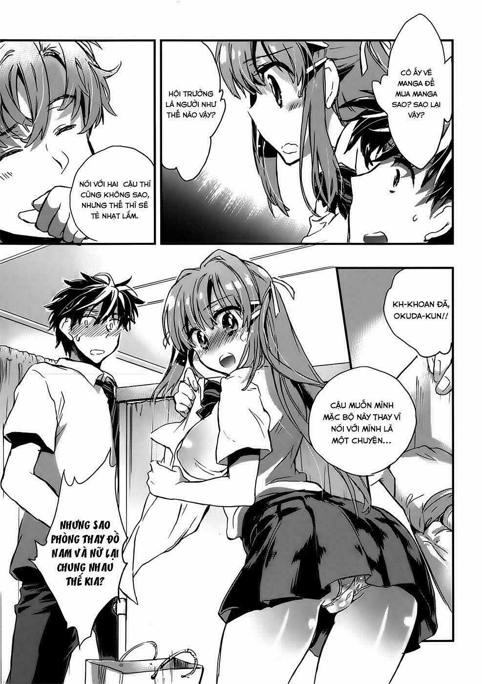 Onna No Ko Ga H-Na Manga Egaicha Dame Desuka 5 trang 17