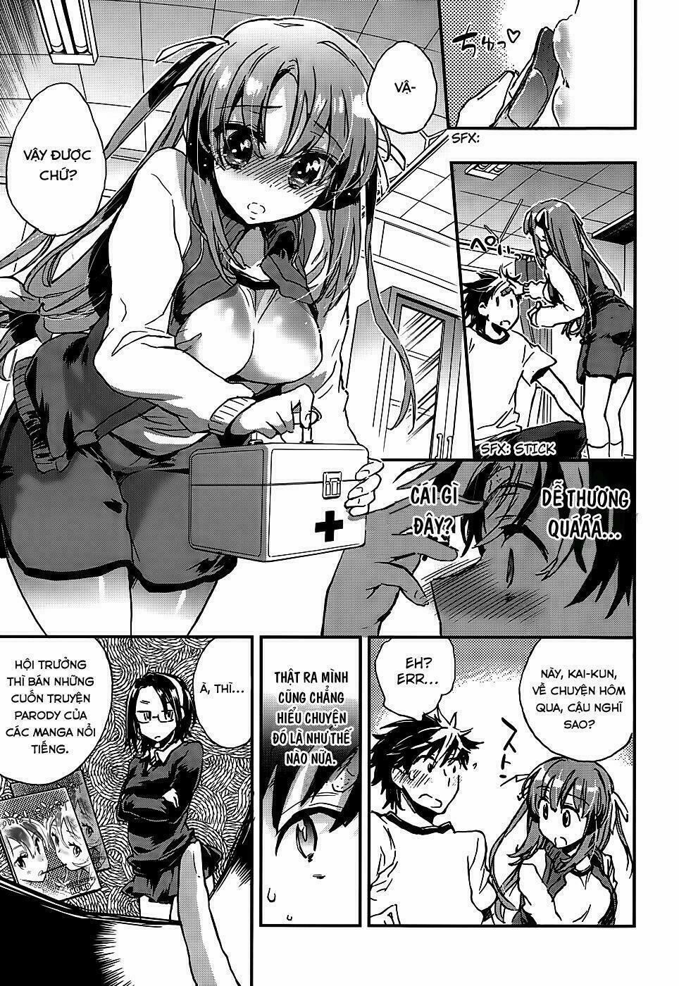 Onna No Ko Ga H-Na Manga Egaicha Dame Desuka 6 trang 5