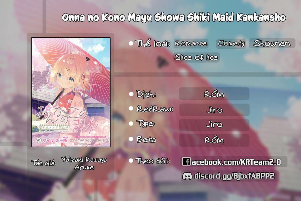 Onna No Kono Mayu Showa Shiki Maid Kankansho 2.1 trang 0