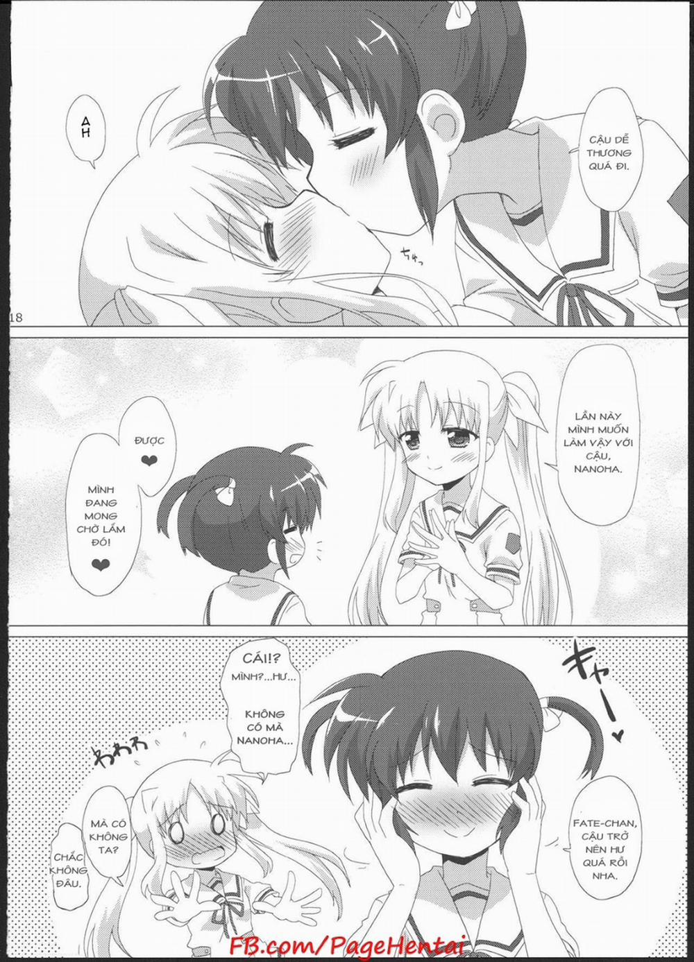 Onnanoko Doushi dakedo Ai sae Areba Kankeinai yo ne (Mahou Shoujo Lyrical Nanoha) Oneshot trang 17